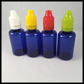 China O plástico 30ml azul engarrafa garrafas do líquido do Cig das garrafas E do conta-gotas do ANIMAL DE ESTIMAÇÃO fornecedor