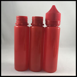 China Resistência baixa ácida da estabilidade química vermelha da garrafa do unicórnio do óleo 60ml do fumo fornecedor