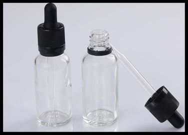 China 30ml cancelam a garrafa líquida essencial do conta-gotas da garrafa de óleo E da garrafa de vidro fornecedor