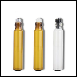 China tampão de parafuso cosmético de vidro das garrafas de 3ML 5ML 10ML com as bolas de rolo de aço inoxidável fornecedor