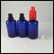 O plástico 30ml azul engarrafa garrafas do líquido do Cig das garrafas E do conta-gotas do ANIMAL DE ESTIMAÇÃO fornecedor
