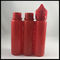 Resistência baixa ácida da estabilidade química vermelha da garrafa do unicórnio do óleo 60ml do fumo fornecedor