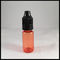 A garrafa vermelha do conta-gotas do óleo do fumo, conta-gotas 10ml plástico engarrafa a resistência baixa ácida fornecedor
