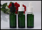 O conta-gotas verde do óleo essencial engarrafa 20ml, garrafas feitas sob encomenda do conta-gotas de olho de vidro fornecedor