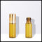tampão de parafuso cosmético de vidro das garrafas de 3ML 5ML 10ML com as bolas de rolo de aço inoxidável fornecedor