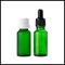 O material reciclável BPA da capacidade verde das garrafas de vidro 20ml de óleo essencial livra fornecedor