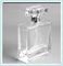 O pulverizador de perfume quadrado engarrafa a capacidade de vidro vazia do espaço livre 50ml do recipiente do atomizador fornecedor