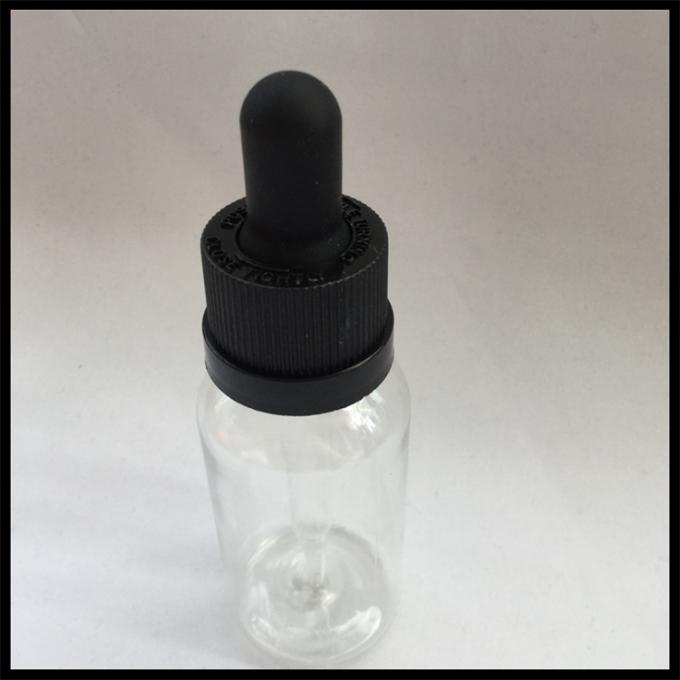 Bens plásticos do produto comestível da etiqueta da impressão da tela das garrafas da pipeta do espaço livre do óleo de Essentila