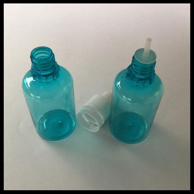 Pet garrafas vazias azuis do líquido Ejuice do conta-gotas das garrafas plásticas E das garrafas 30ml