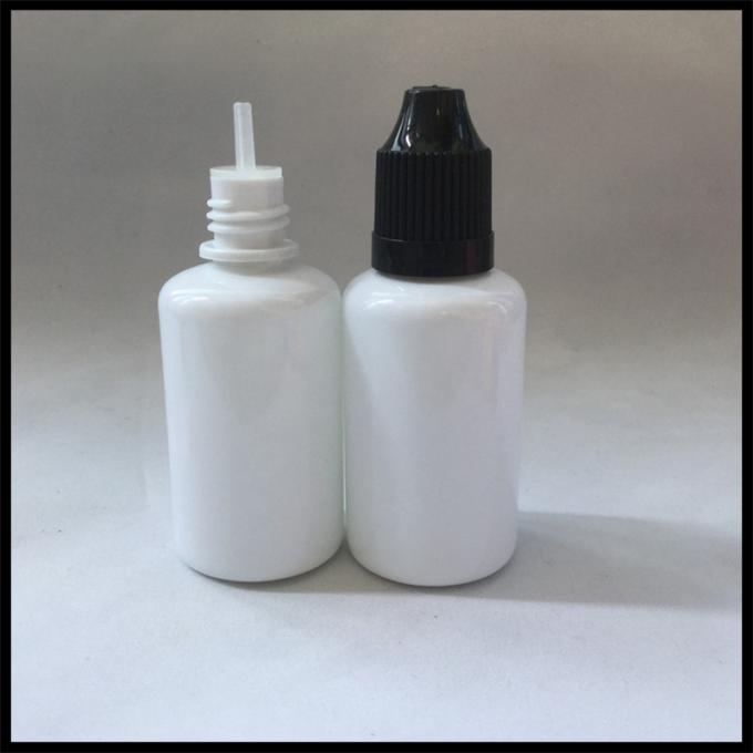 o plástico 30ml branco engarrafa garrafas vazias do líquido das garrafas E do conta-gotas do ANIMAL DE ESTIMAÇÃO