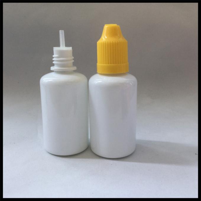 o plástico 30ml branco engarrafa garrafas vazias do líquido das garrafas E do conta-gotas do ANIMAL DE ESTIMAÇÃO
