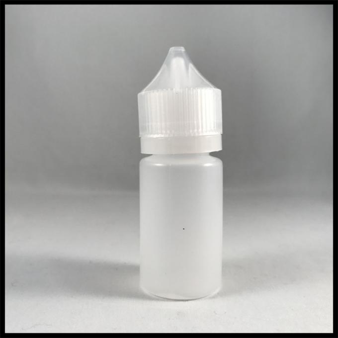 Da garrafa plástica do unicórnio 30ml do PE resistência de óleo excelente do desempenho da baixa temperatura