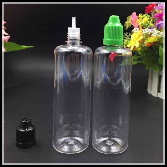 100ml cancelam o recipiente líquido da capacidade grande das garrafas do conta-gotas do ANIMAL DE ESTIMAÇÃO para a embalagem cosmética
