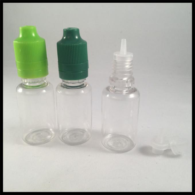 Garrafas líquidas plásticas pequenas do ANIMAL DE ESTIMAÇÃO E, garrafa farmacêutica transparente do conta-gotas da orelha