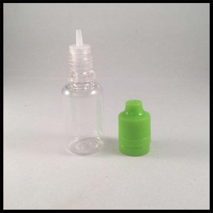 Garrafas líquidas plásticas pequenas do ANIMAL DE ESTIMAÇÃO E, garrafa farmacêutica transparente do conta-gotas da orelha