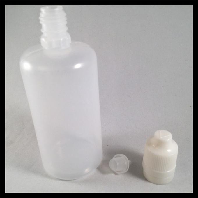 Garrafa do conta-gotas do Ldpe do produto comestível 100ml, garrafas plásticas feitas sob encomenda do conta-gotas de olho