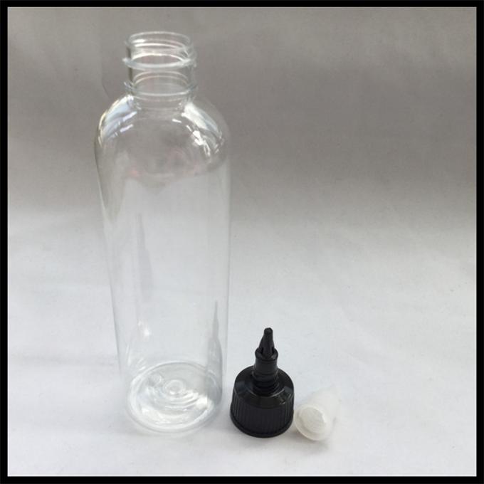 Recipiente grande líquido plástico Eco da capacidade da garrafa 120ml do tampão da torção de Ejuice - amigável