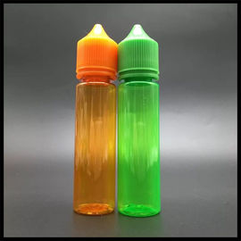 China Verde de garrafa plástico carnudo do conta-gotas do unicórnio 60ml/recipiente alaranjado do líquido do vapor da cor fornecedor