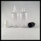 O conta-gotas cosmético plástico claro engarrafa 50ml, garrafas plásticas do conta-gotas de olho da embalagem médica fornecedor