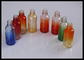 garrafa de óleo essencial de vidro da garrafa do conta-gotas da cor roxa azul do inclinação 30ml fornecedor