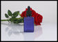 Cor matte azul quadrada lisa das garrafas de vidro de óleo essencial para a embalagem do perfume fornecedor