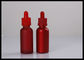 Mini tela geada das garrafas de vidro de óleo essencial vermelho que imprime tampões sem perigo para as crianças de Logol fornecedor