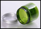 O creme de cara vazio verde range 50G a capacidade, recipientes cosméticos plásticos com tampas fornecedor