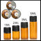 Mini tampão normal das garrafas de vidro de óleo essencial do tamanho para o soro/perfume 1ml 2ml 3ml 5ml fornecedor