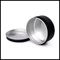 O cosmético de alumínio do metal preto estanha a capacidade do frasco 150g do armazenamento das especiarias das ervas fornecedor