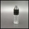 garrafas plásticas do unicórnio de 10ml rv, garrafa preta do gotejamento do unicórnio dos tampões para o líquido de E fornecedor