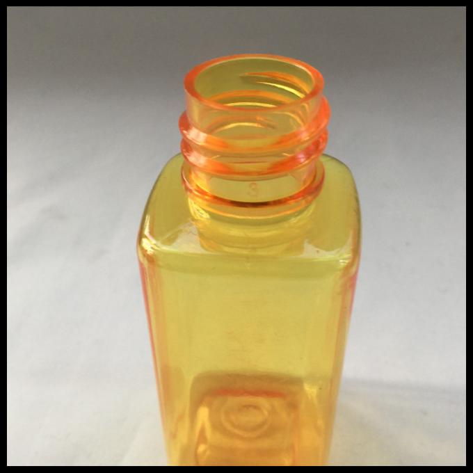 Garrafas de vidro quadradas para Packi cosmético, garrafas plásticas feitas sob encomenda do conta-gotas do conta-gotas
