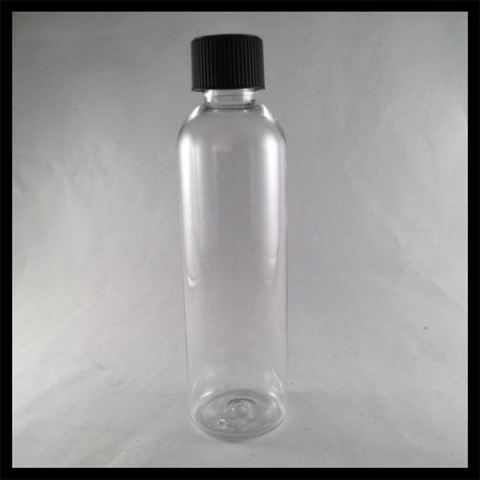 garrafas do suco da parte superior da torção 120ml, tubos de ensaio plásticos transparentes com tampões de parafuso