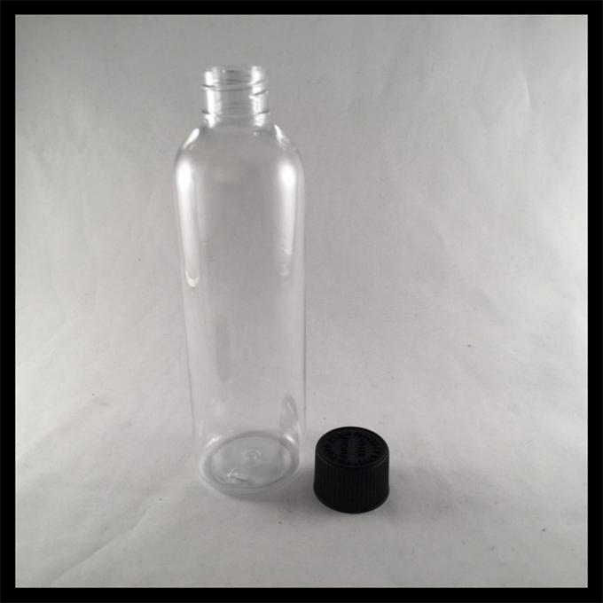 garrafas do suco da parte superior da torção 120ml, tubos de ensaio plásticos transparentes com tampões de parafuso