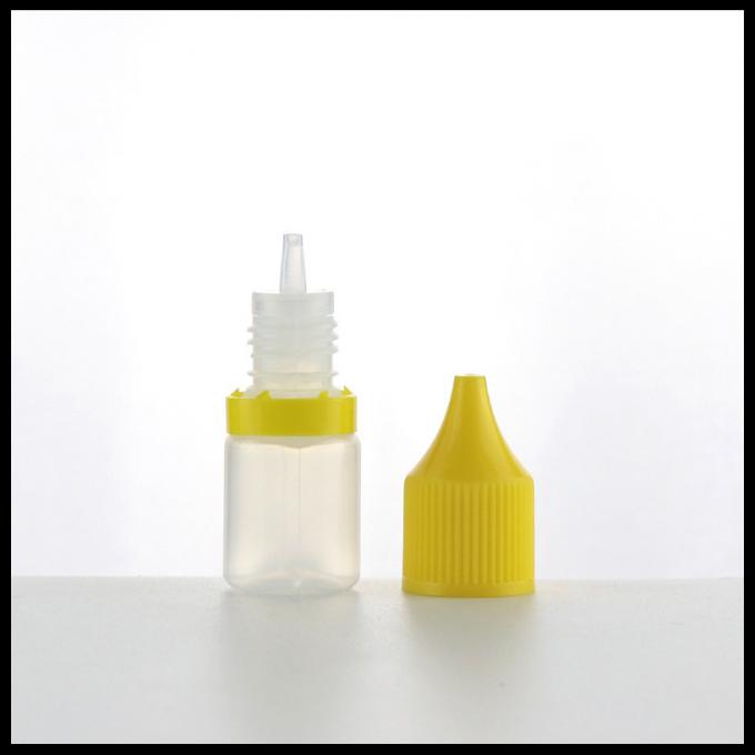 o projeto novo Squeezable plástico Vape do PE 5ml engarrafa o recipiente Transluent do óleo do suco