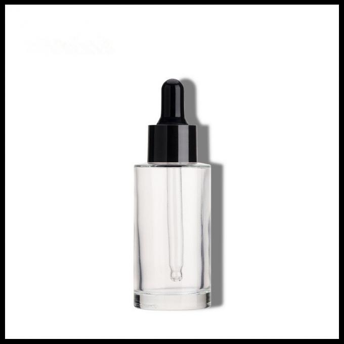 Os recipientes cosméticos de vidro do perfume da composição, conta-gotas do óleo essencial engarrafam 20ml 30ml 40ml