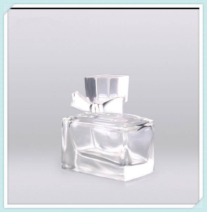 Garrafas de perfume cosméticas de vidro transparentes pequenas, recipiente portátil 5ml do perfume